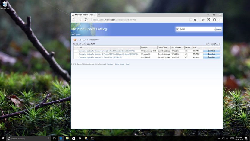 How To Manually Update Windows 10